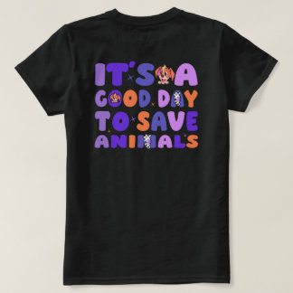 Camiseta Es un Buen Día para Salvar Animales