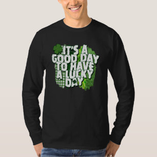 Camiseta Es Un Buen Día Para Tener Un Día Afortunado St Pat