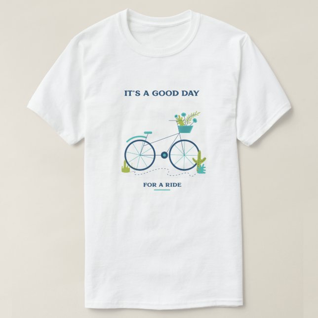 Camiseta Es un buen día para un viaje (Diseño del anverso)