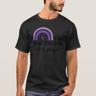 Camiseta Es un buen día para usar el lúpulo morado