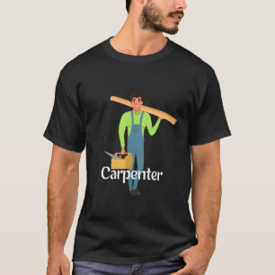 Camiseta Es un carpintero. Generador de casas particulares