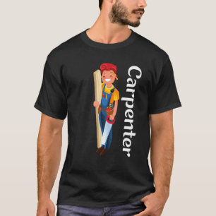 Camiseta Es un carpintero. Generador de casas particulares