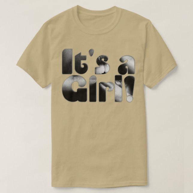 Camiseta Es un Chica (Diseño del anverso)