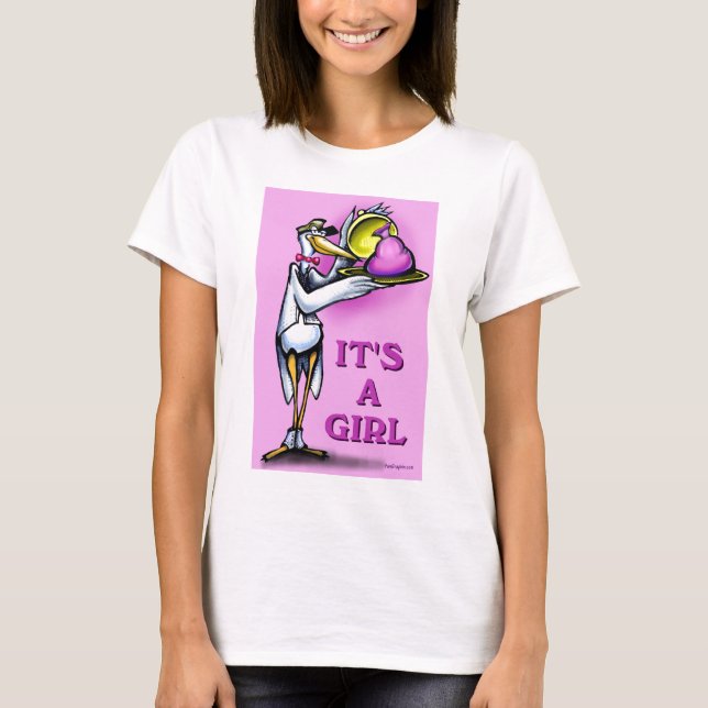 Camiseta Es un Chica (Anverso)
