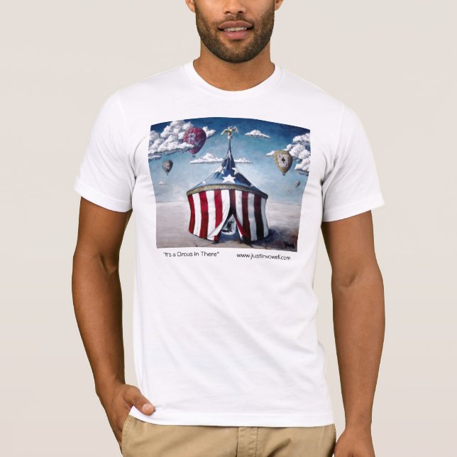 Camiseta "Es un circo en allí " (Anverso)