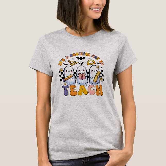 Camiseta Es un día estimulante de enseñar (Anverso)