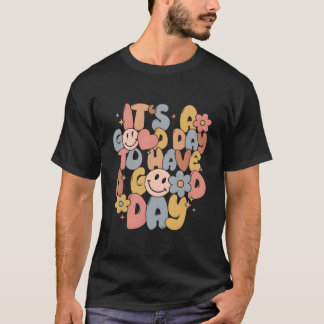 Camiseta Es Un Día Para Tener Un Día Con Palabras En La Par