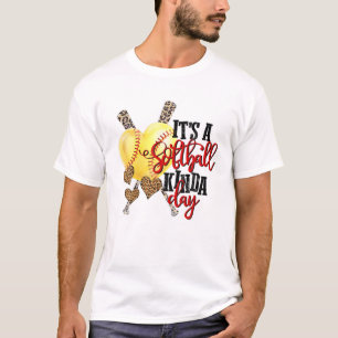 Camiseta Es un divertido Softball tipo Day Lover Gra