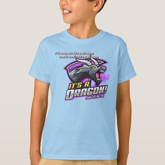 Camiseta ¡Es un Dragón! (Anverso)