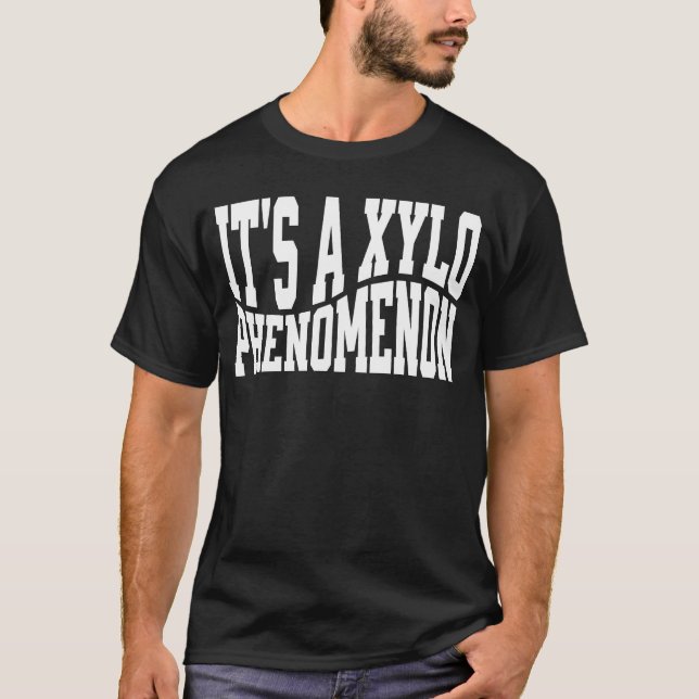 Camiseta Es un fenómeno Xylo Xylophonist (Anverso)