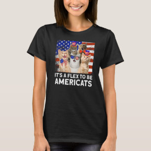 Camiseta Es un Flex Para Ser Estadounidenses 4 De Julio