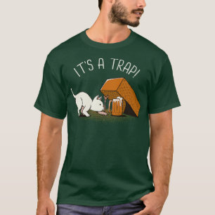 Camiseta Es un gato gracioso de la cerveza Trap de Tobe Fon