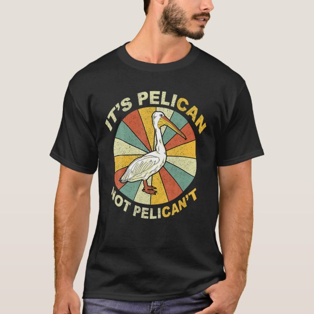 Camiseta Es un gif pelicano no pelicano (Anverso)
