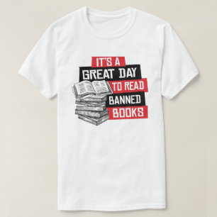 Camiseta Es un gran día leer libros prohibidos
