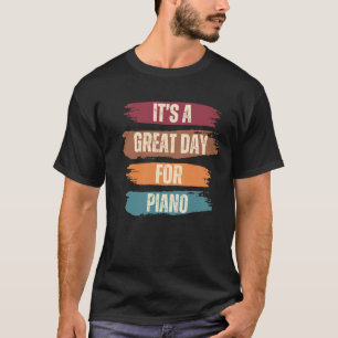 Camiseta Es un gran día para el piano