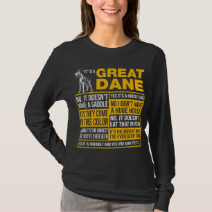 Camiseta Es Un Gran Perro Dane Funny Lover