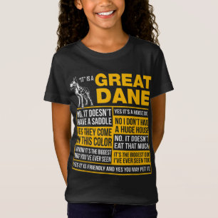 Camiseta Es Un Gran Perro Dane Funny Lover