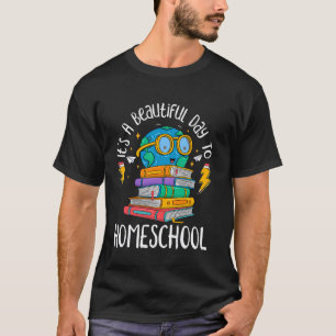 Camiseta Es Un Hermoso Día Para Educara En Casa Mamá Educan