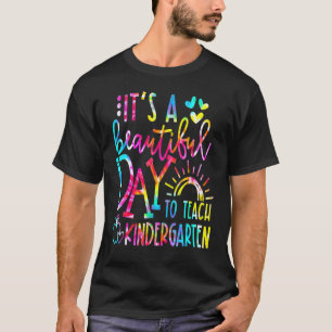 Camiseta Es Un Hermoso Día Para Enseñar A Maestra De Kinder