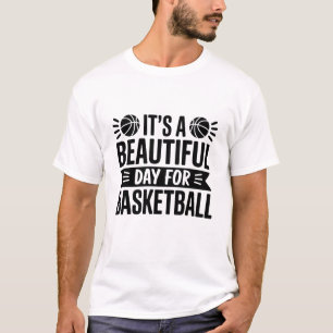 Camiseta Es un hermoso día para la cita de deportes de balo
