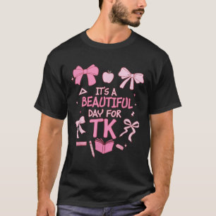 Camiseta Es un hermoso día para la profesora de Tk lazo coq