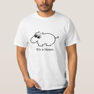 Camiseta Es un hipopótamo - V1