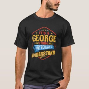 Camiseta Es un Humor de apellido de George Thing N
