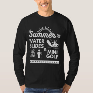 Camiseta Es un mal día ser un divertido golf en una bola de