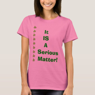 Camiseta ¡ES un Materia-VOTO serio!