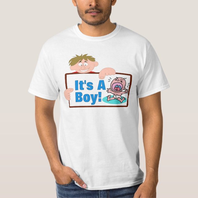Camiseta Es un muchacho (Anverso)