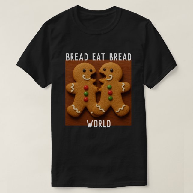 CAMISETA ES UN MUNDO DE PAN DE PAN DE PAN (Diseño del anverso)