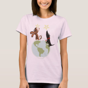 Camiseta Es un mundo de perros