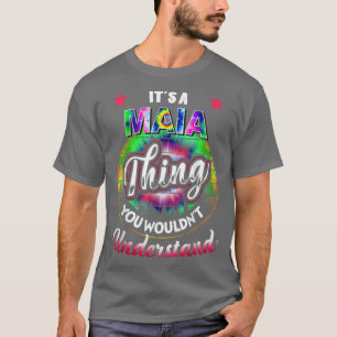 Camiseta Es un nombre de MAIA para el tie Dye