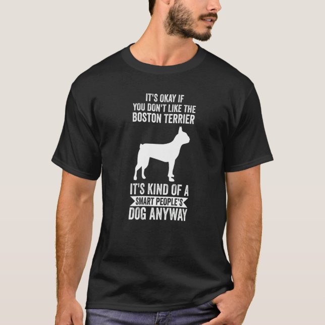 Camiseta Es un perro de gente inteligente de todos modos Bo (Anverso)