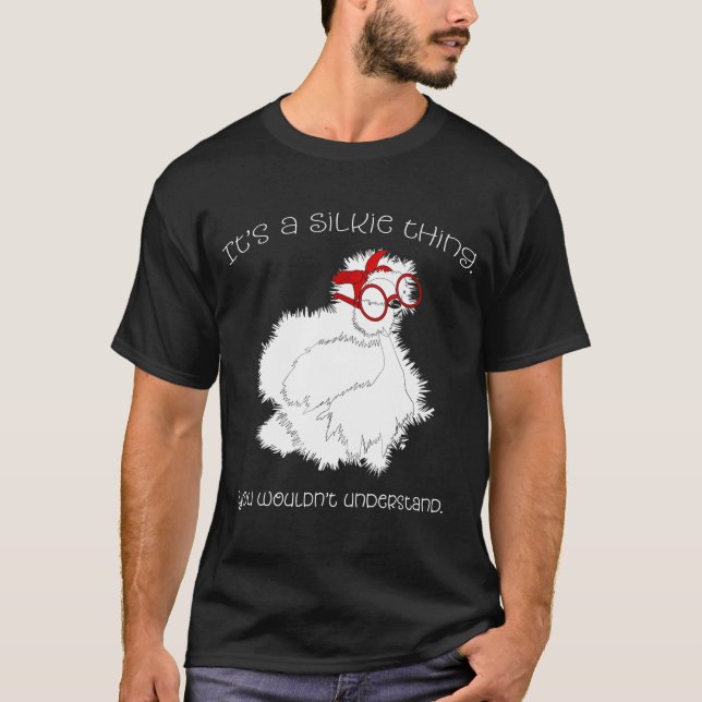 Camiseta Es Un Pollo De Silkie. (Anverso)