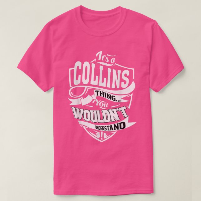 Camiseta Es un regalo de Collins Thing 5409 (Diseño del anverso)