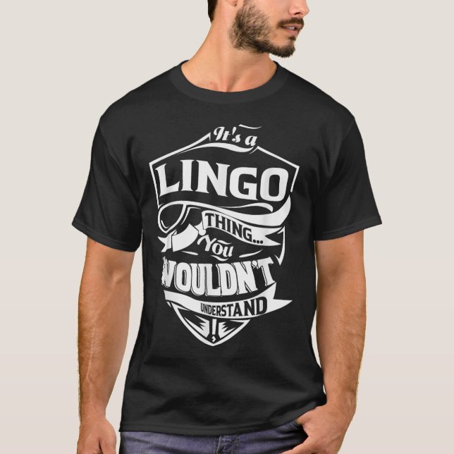 Camiseta Es un regalo de cosas de Lingo (Anverso)