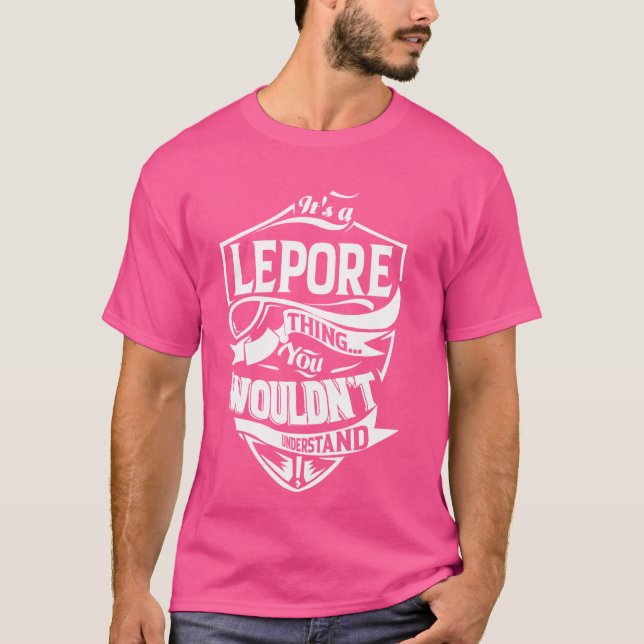 Camiseta Es un regalo de cosas LEPORE (Anverso)