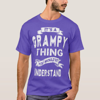 Camiseta Es un regalo del abuelo para los hombres. 