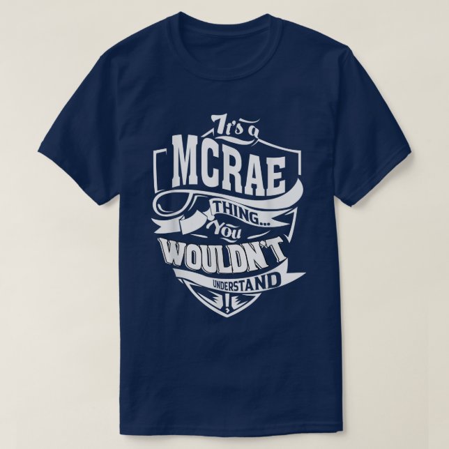 Camiseta Es un regalo MCRAE Thing (Diseño del anverso)