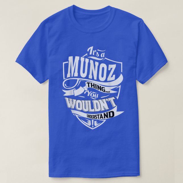 Camiseta Es un regalo MUNOZ Thing (Diseño del anverso)