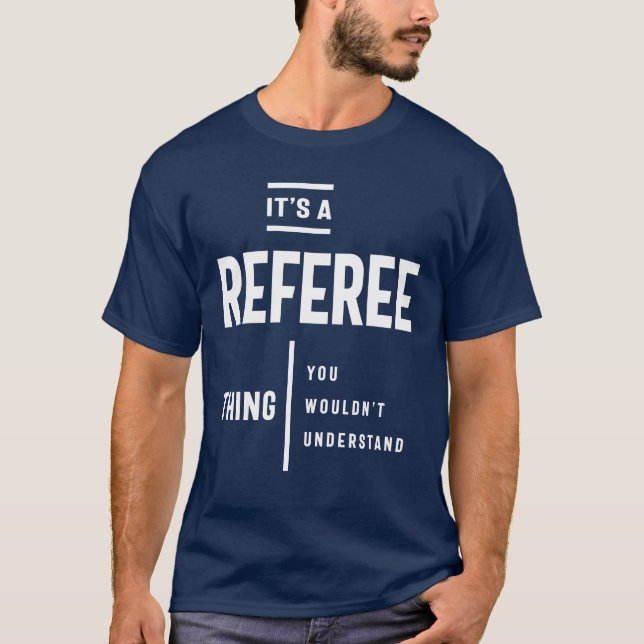 Camiseta Es un regalo para el cargo de árbitro (Anverso)