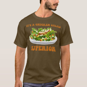 Camiseta Es Un Superior De Ensalada De Pollo