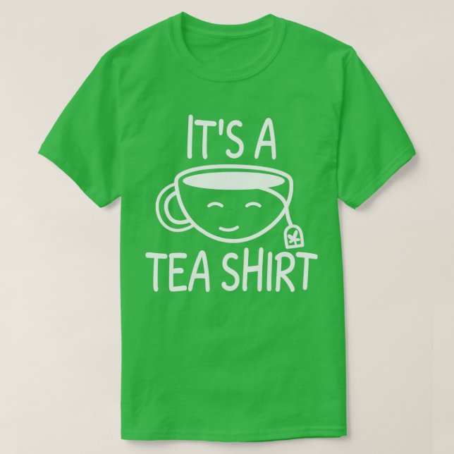 Camiseta es un té (Diseño del anverso)