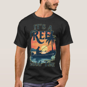 Camiseta Es Un Verdadero Buen Momento (Pesca) - Último