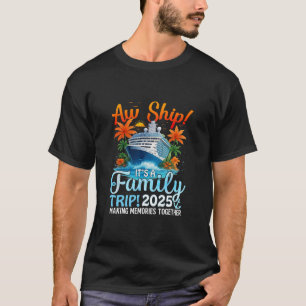 Camiseta Es un viaje familiar 2025 Verano Ropa coordinada p