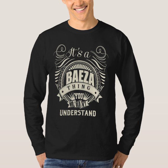 Camiseta Es una baeza que no entenderías (Anverso)