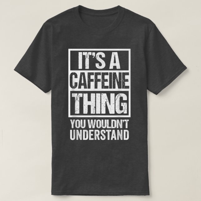 Camiseta Es Una Cafetería Que No Se Puede Entender Del Café (Diseño del anverso)