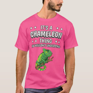 Camiseta Es Una Cita Graciosa De Chameleon Reptile Chamele