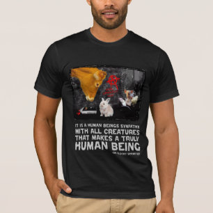 Camiseta Es una condolencia de los seres humanos…